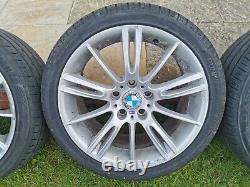 4X BMW MV3 18 3 SERIES E90 M SPORT Style 193M ALLOY WHEELS & TYRES