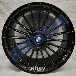 4 New Alloy Wheels 19 Alloys Fit 2019- 2021 G20 Bmw 3 Series Black Alpina Style