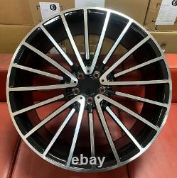 4 X 22 S Class Amg Multi Spoke Style Alloy Wheels To Fit Merc S Class
