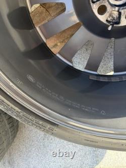 4 X GENUINE STYLE 7007 RANGE ROVER L405 L494 22 TURBINE ALLOY WHEELS And Tyres