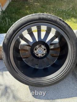 4 X GENUINE STYLE 7007 RANGE ROVER L405 L494 22 TURBINE ALLOY WHEELS And Tyres