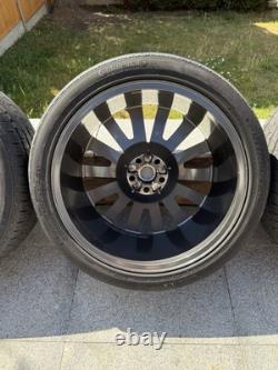 4 X GENUINE STYLE 7007 RANGE ROVER L405 L494 22 TURBINE ALLOY WHEELS And Tyres