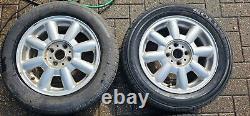 4 x 100 BMW MINI 8 SPOKE DAISY STYLE ALLOY WHEELS 15 INCH MAZDA MX5 / EUNOS