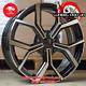4 X 17 2022 Polo Gti Style Alloy Wheels Black / Pol To Fit Vw Polo (5x100)