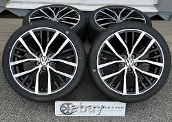 4 x 17 VW Polo GTI Style Alloy Wheels & Tyres for Volkswagen Polo (LAST SET)
