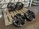 4 X 18 Ttrs S5 Style Alloy Wheels Audi Black Edition S-line A3 S3 A4 S4 A6