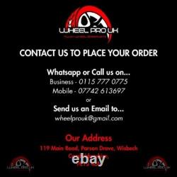4 x 19 507 AMG Style Alloy Wheels Black/Pol Staggered to fit Mercedes C-Class