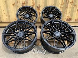 4 x 19 BMW 3 SERIES F30 F31 F34 BLACK 644 DESIGN 8.5J 9.5J ALLOY WHEELS