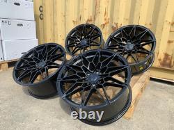 4 x 19 BMW 3 SERIES F30 F31 F34 BLACK 644 DESIGN 8.5J 9.5J ALLOY WHEELS
