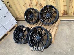 4 x 19 BMW 3 SERIES F30 F31 F34 BLACK 644 DESIGN 8.5J 9.5J ALLOY WHEELS