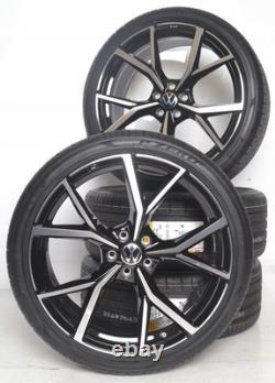 4 x 19 Inch Esteril Black Style Alloy Wheels For VW Golf Passat Eos