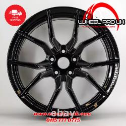 4 x 19 RS MK3 Style Alloy Wheels Matt Black to fit Ford Focus (5x108)