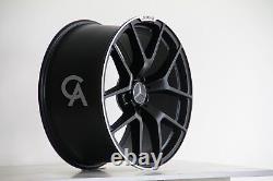 4 x Alloy Wheels for Mercedes C E Class 19 Matt Black AMG Style W205 C205 W213