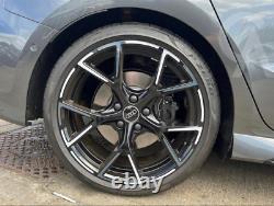 4 x Audi A3 A4 A5 18 Diamond Cut RS3 Style Alloy Wheels 8V 8VS 8Y B9