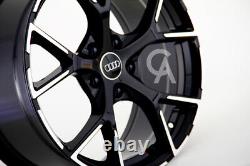 4 x Audi A3 A4 A5 18 Diamond Cut RS3 Style Alloy Wheels 8V 8VS 8Y B9