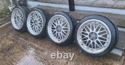 4 x BBS LM REPS 137 5x100 18x7.5 et 49 Alloy Wheels Split Rim Style AUDI VW SEAT