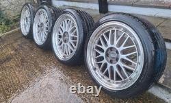4 x BBS LM REPS 137 5x100 18x7.5 et 49 Alloy Wheels Split Rim Style AUDI VW SEAT