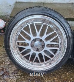 4 x BBS LM REPS 137 5x100 18x7.5 et 49 Alloy Wheels Split Rim Style AUDI VW SEAT