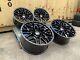 4 X Bmw 2 3 4 5 20 Gloss Black G80 M3 1000m Style Alloy Wheels G42 G20 G30