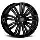 4 X Rr Velar Evoque 22 Satin Black 2023 Style Alloy Wheels L560 L538 Uk Seller