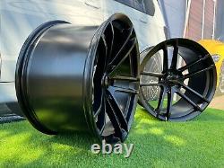 4x20 Inch 5x115 Dodge Black Half Matt for Hellcat Widebody 2 Style alloy wheels