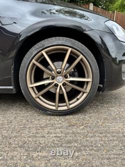 4x 18 Pretoria Style Alloy Wheels Brozne Colour Golf Polo Caddy Passat