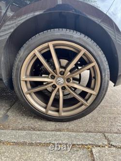 4x 18 Pretoria Style Alloy Wheels Brozne Colour Golf Polo Caddy Passat