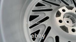 4x 18inch 5x100 8.5J ET38 Rotiform style alloy wheels for SUBARU AUDI VW rims