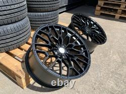 4x 19 BMW ALLOY WHEELS COMPETITION 827M STYLE STAGGERED + TYRES 5x120 CONCAVE