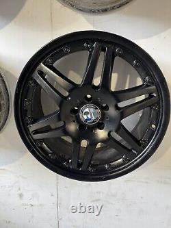 4x 19 Mercedes Amg Brabus Style Alloy Wheels 8.5j Et35 9.5j Et38