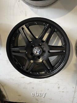 4x 19 Mercedes Amg Brabus Style Alloy Wheels 8.5j Et35 9.5j Et38