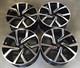 4x 19 Vw Clubsport Style Alloy Wheels Black/pol Volkswagen Golf Mk5 Mk6 Mk7 Mk8