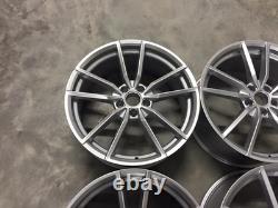 4x 19 VW Pretoria Style Alloy Wheels Silver Volkswagen Golf Mk5 Mk6 Mk7 5x112