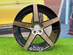 4x 19 inch 5x108 8.5J ET35 Velsen 532 Veeman V-FS8 style alloy wheels for VOLVO