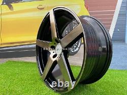 4x 19 inch 5x108 8.5J ET35 Velsen 532 Veeman V-FS8 style alloy wheels for VOLVO