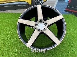 4x 19 inch 5x108 8.5J ET35 Velsen 532 Veeman V-FS8 style alloy wheels for VOLVO