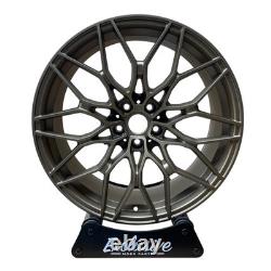 4x 20 1000M Style 5x120 Satin Bronze Alloy Wheels Suitable For BMW Models