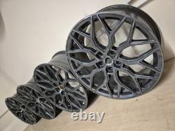 4x 20'' ALLOY WHEELS 5x120 Fit Bmw 3 4 5 Series VW T5 T6 Grey Style Rims 8.5j