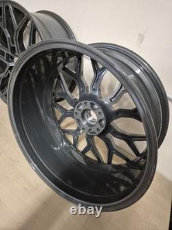 4x 20'' ALLOY WHEELS 5x120 Fit Bmw 3 4 5 Series VW T5 T6 Grey Style Rims 8.5j