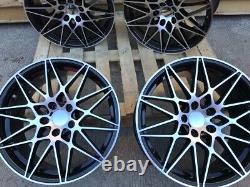 4x 20 BMW ALLOY WHEELS COMPETITION STYLE STAGGERED 5x120 CLEARANCE