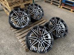4x 20 BMW ALLOY WHEELS COMPETITION STYLE STAGGERED 5x120 CLEARANCE 2 PCS LOOK