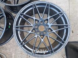 4x 20 BMW M666 ALLOY WHEELS GLOSS BLACK 5x120