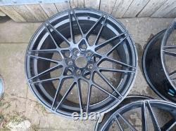 4x 20 BMW M666 ALLOY WHEELS GLOSS BLACK 5x120