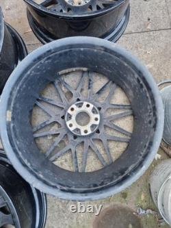4x 20 BMW M666 ALLOY WHEELS GLOSS BLACK 5x120