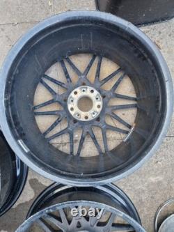4x 20 BMW M666 ALLOY WHEELS GLOSS BLACK 5x120