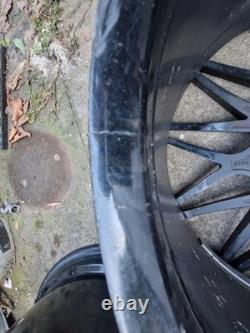 4x 20 BMW M666 ALLOY WHEELS GLOSS BLACK 5x120