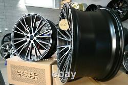 4x 20 inch 5x112 HAXER HX040 CONCAVE CF2 style alloy wheels for MERCEDES E S