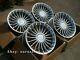 4x 20 Inch Alpina Style Rims Fits Bmw 5 7 Gt Silver Alloy Wheels Concave New