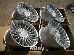 4x 20 inch ALPINA Style Rims Fits BMW 5 7 GT Silver Alloy Wheels Concave New
