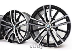 4x 22'' BMW ALLOY WHEELS 742M Style MSport X5 X6 F15 F16 E70 E71 5x120 74.1 Rims